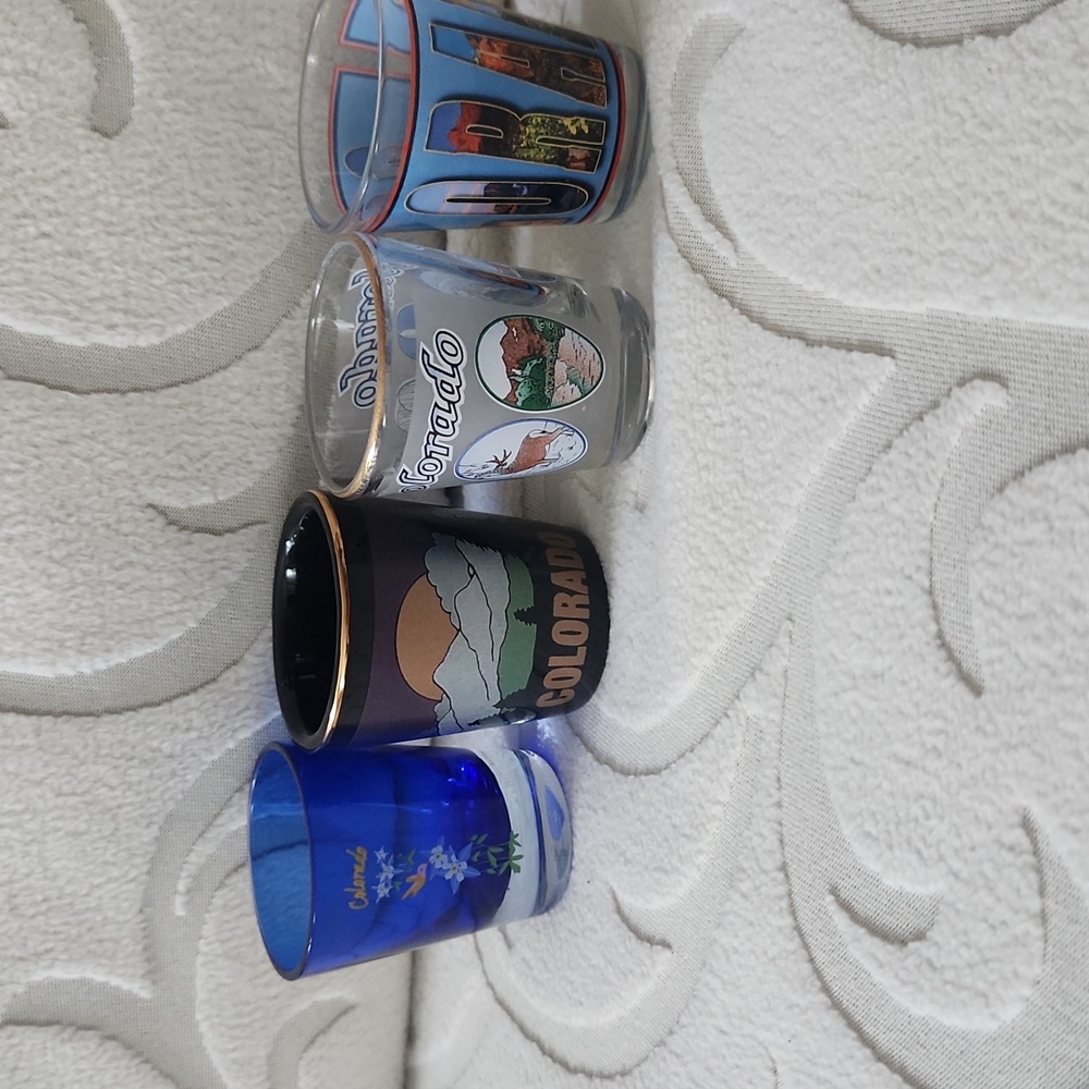 Colorado Themed Shot Glass Set